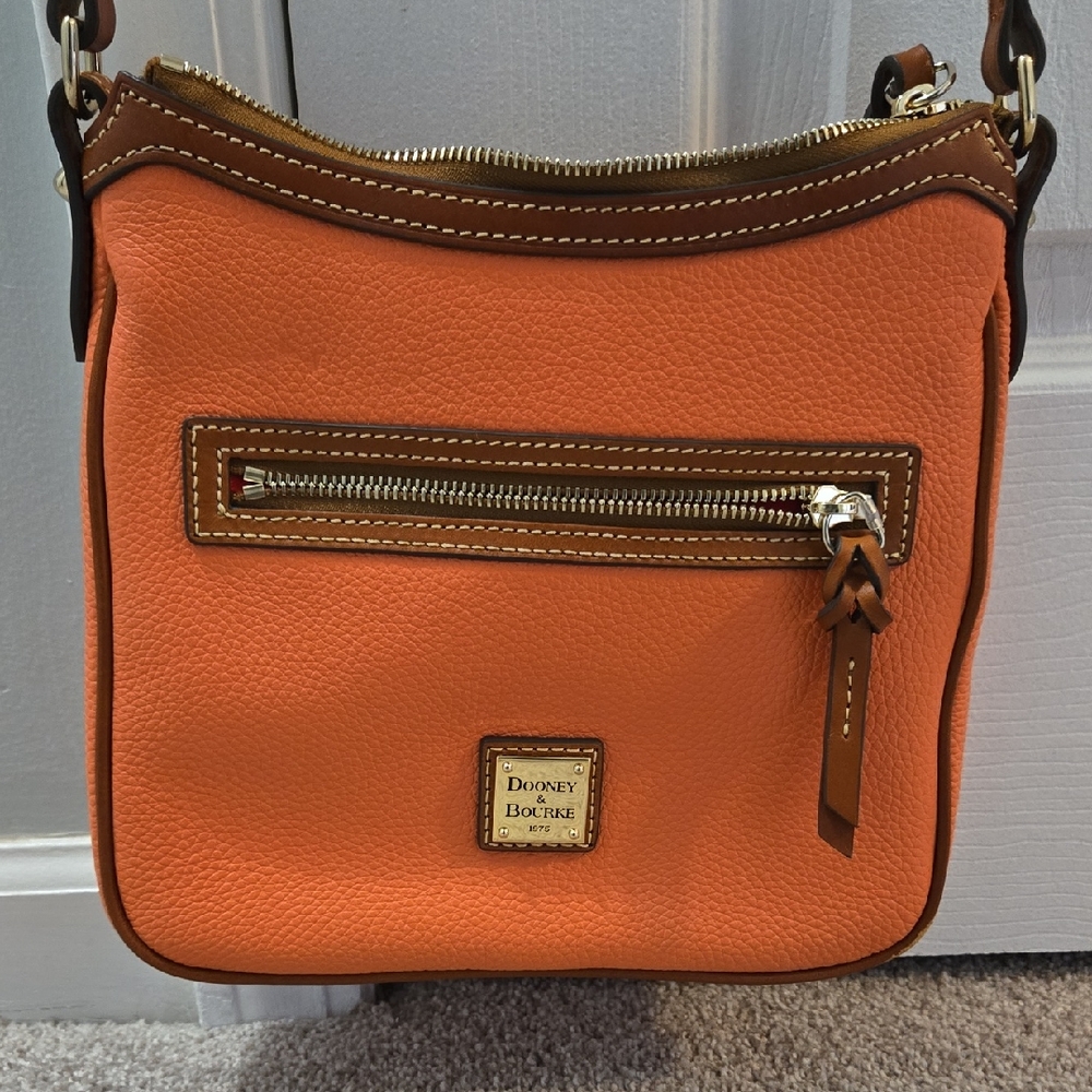 Dooney & Bourke Pocket Pebble Leather Crossbody Bag